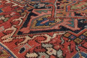 38901-Antique_Persian_Heriz_Handwoven_Rug-6'10''x9'1''-Persia-16