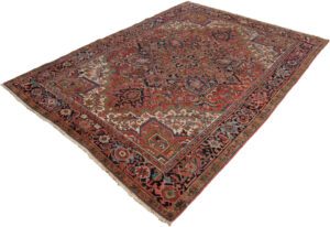 Antique Persian Heriz Rug