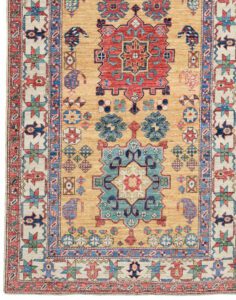 39750-Northwest_Luxe_Tribal_Handwoven_Rug-4'1''x12'0''-Afghanistan-1-Border