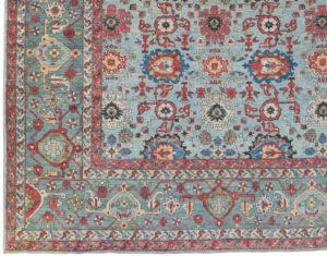 45873-Bakshaish_Transitional_Luxe_Tribal_Handwoven_Rug-11'10''x15'8''-Afghanistan-1-Border