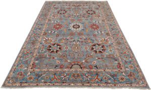 Isfahan Afghan Handwoven Transitional Rug