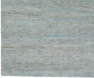 53334_KAN002A-Qangtang_Tibetan_Ocean_Blue_Waves_Handwoven_Rug-8'1''x10'2''-Nepal-1-Border