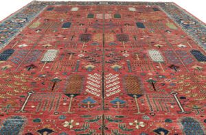 Bakshaish Willow Handwoven Tribal Rug