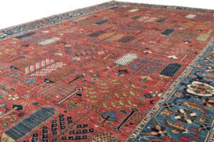 Bakshaish Willow Handwoven Tribal Rug