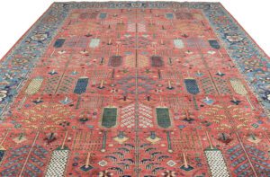 Bakshaish Willow Handwoven Tribal Rug