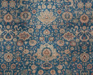 Antique Northern Indian Handwoven Rug