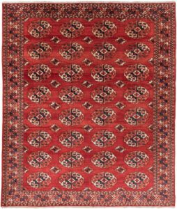 Tekke Bokara Fine Afghan Handwoven Tribal Rug