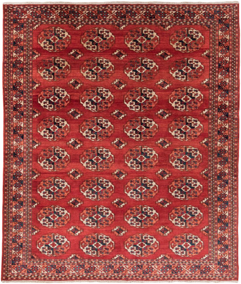 Tekke Bokara Fine Afghan Handwoven Tribal Rug