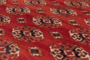 31306-Tekke_Bokara_Very_Fine_Handwoven_Tribal_Rug-9'4''x10'10''-Afghanistan-13