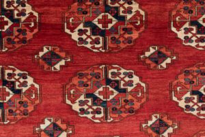 31306-Tekke_Bokara_Very_Fine_Handwoven_Tribal_Rug-9'4''x10'10''-Afghanistan-14