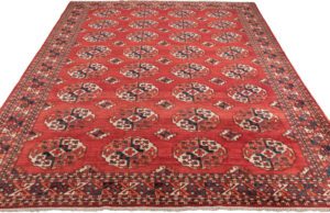 Tekke Bokara Fine Afghan Handwoven Tribal Rug