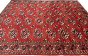 31306-Tekke_Bokara_Very_Fine_Handwoven_Tribal_Rug-9'4''x10'10''-Afghanistan