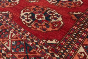 31306-Tekke_Bokara_Very_Fine_Handwoven_Tribal_Rug-9'4''x10'10''-Afghanistan-9
