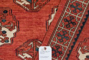 31317-Tekke_Bokara_Very_Fine_Handwoven_Tribal_Rug-9'2''x11'1''-Afghanistan-9