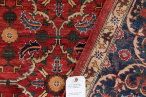 31515-Mughal_Very_Fine_Handwoven_Tribal_Rug-9'1''x11'10''-Afghanistan-10