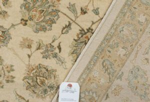 34854-Kashan_Very_Fine_Ivory_Blue_Handwoven_Classic_Rug-9'0''x12'0''-Pakistan-12
