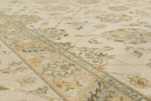 34854-Kashan_Very_Fine_Ivory_Blue_Handwoven_Classic_Rug-9'0''x12'0''-Pakistan-17