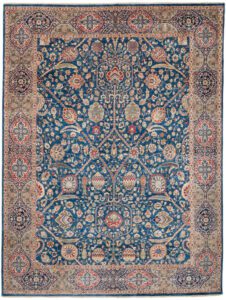 Afghan Kashan Handwoven Tribal Rug