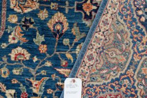 38243-Kashan_Very_Fine_Handwoven_Tribal_Rug-9'0''x11'9''-Afghanistan-2