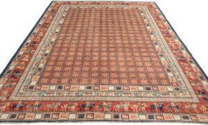 Afghan Pazyryk Handwoven Tribal Rug