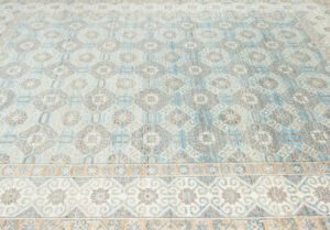 42266-Khotan_Transitional_Light_Blue_Ivory_Handwoven_Tribal_Rug-9'4''x12'2''-Afghanistan-5