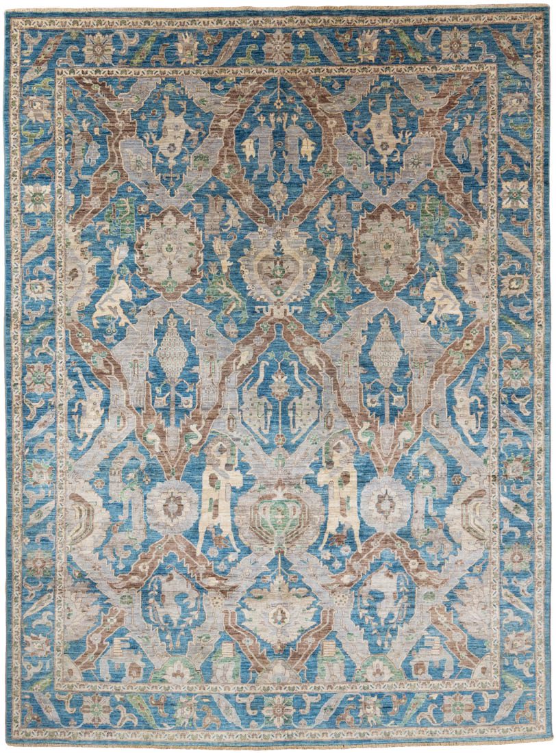 Karabagh Dragon Afghan Rug