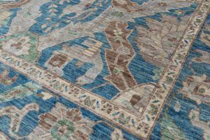 50459-Karabagh_Dragon_Fine_Handwoven_Tribal_Rug-8'11''x11'11''-Afghanistan-19