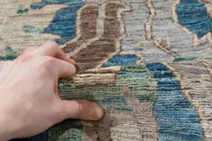 50459-Karabagh_Dragon_Fine_Handwoven_Tribal_Rug-8'11''x11'11''-Afghanistan-20