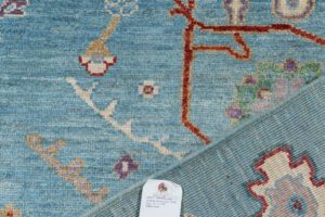 50930-Contemporary_Oushak_Handwoven_Tribal_Rug-9'1''x11'8''-Afghanistan-15