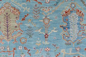 50930-Contemporary_Oushak_Handwoven_Tribal_Rug-9'1''x11'8''-Afghanistan-18