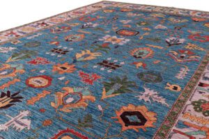 Afghan Serapi Contemporary Handwoven Rug