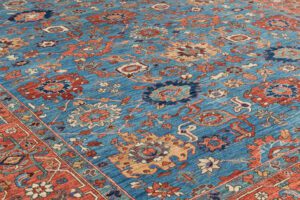 52187_BTR030B-Heriz_All_Over_Handwoven_Tribal_Rug-9'2''x11'10''-Afghanistan-15