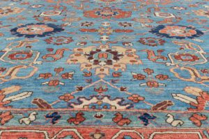 52187_BTR030B-Heriz_All_Over_Handwoven_Tribal_Rug-9'2''x11'10''-Afghanistan-4
