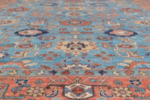 52187_BTR030B-Heriz_All_Over_Handwoven_Tribal_Rug-9'2''x11'10''-Afghanistan-5