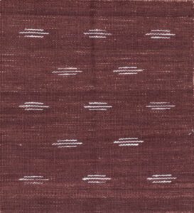 Merino Flatweave Aubergine Handwoven Rug