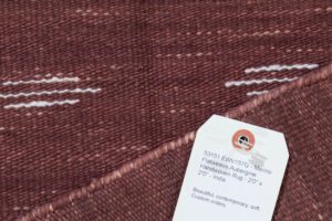 53151_EWV157Q-Merino_Flatweave_Aubergine_Handwoven_Rug-2'0''x2'0''-India-5