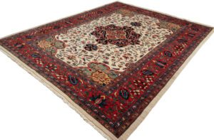 Persian Farahan Handwoven Tribal Rug