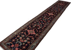 Antique Persian Mishan Malayer Handwoven Rug