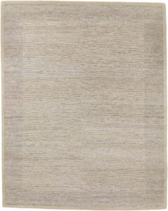 Tibetan Contemporary Wool and Silk Rug