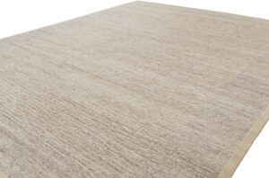 53286_KAN001A-Qangtang_Tibetan_Natural_Waves_Wool_&_Silk_Handwoven_Rug-8'0''x10'0''-Nepal-3