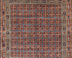 53476_BTR002A-Pazyryk_Handwoven_Tribal_Rug-8'1''x8'1''-Afghanistan-1-Center