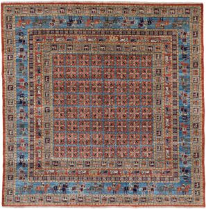 Afghan Pazyryk Handwoven Tribal Rug
