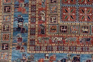 53476_BTR002A-Pazyryk_Handwoven_Tribal_Rug-8'1''x8'1''-Afghanistan-14