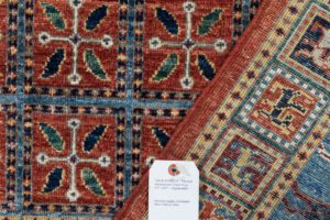 53476_BTR002A-Pazyryk_Handwoven_Tribal_Rug-8'1''x8'1''-Afghanistan-2