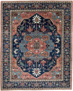 Afghan Heriz Handwoven Tribal Rug