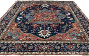 Afghan Heriz Handwoven Tribal Rug