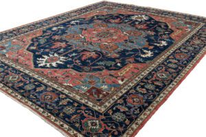 Afghan Heriz Handwoven Tribal Rug