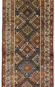 27842-Antique_Dagestan_Handwoven_Rug-3'6''x12'0''-Caucasus-1-Center