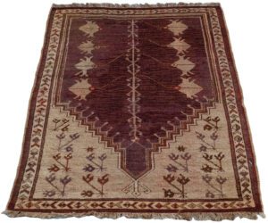 Antique Anatolian Handwoven Rug