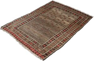 Antique Persian Hamadan Handwoven Rug